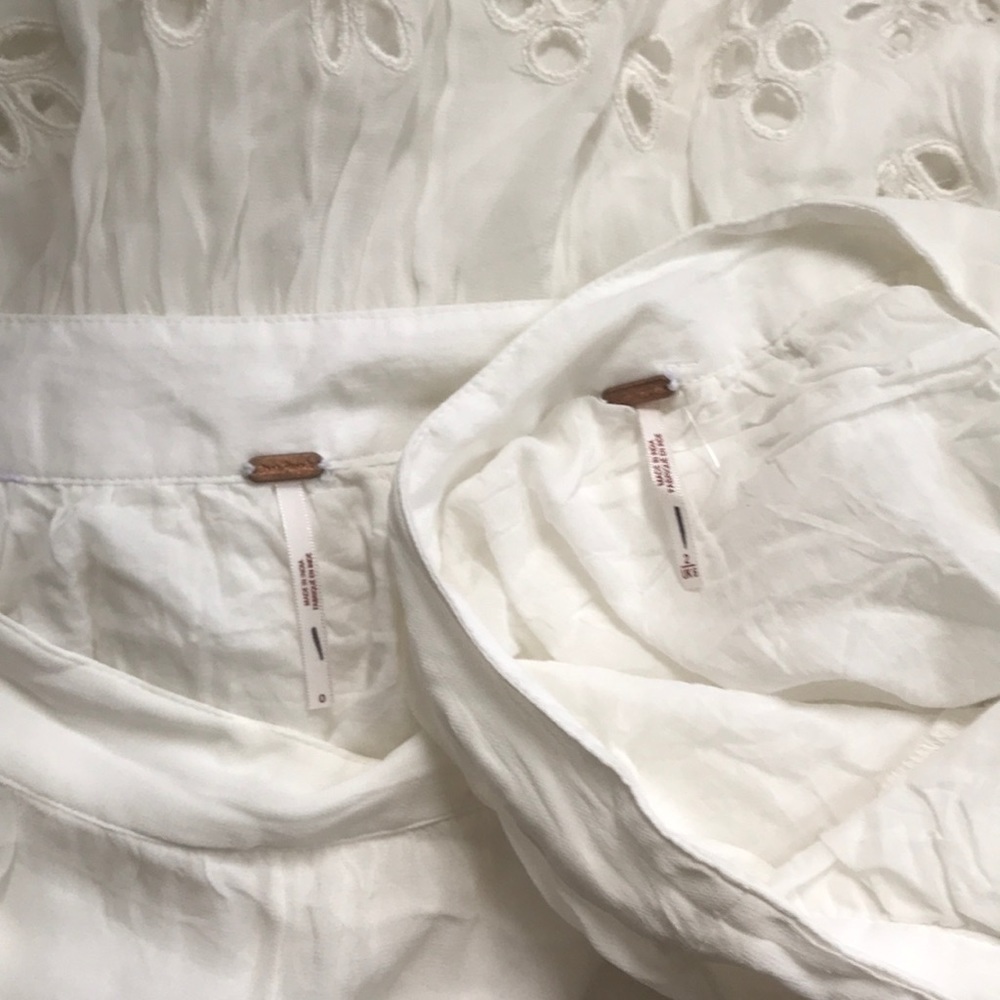 SALE New Free People Wilder Eyelet Midi/Maxi Skirt Size 0 or 2 NWOT - Picture 7 of 14